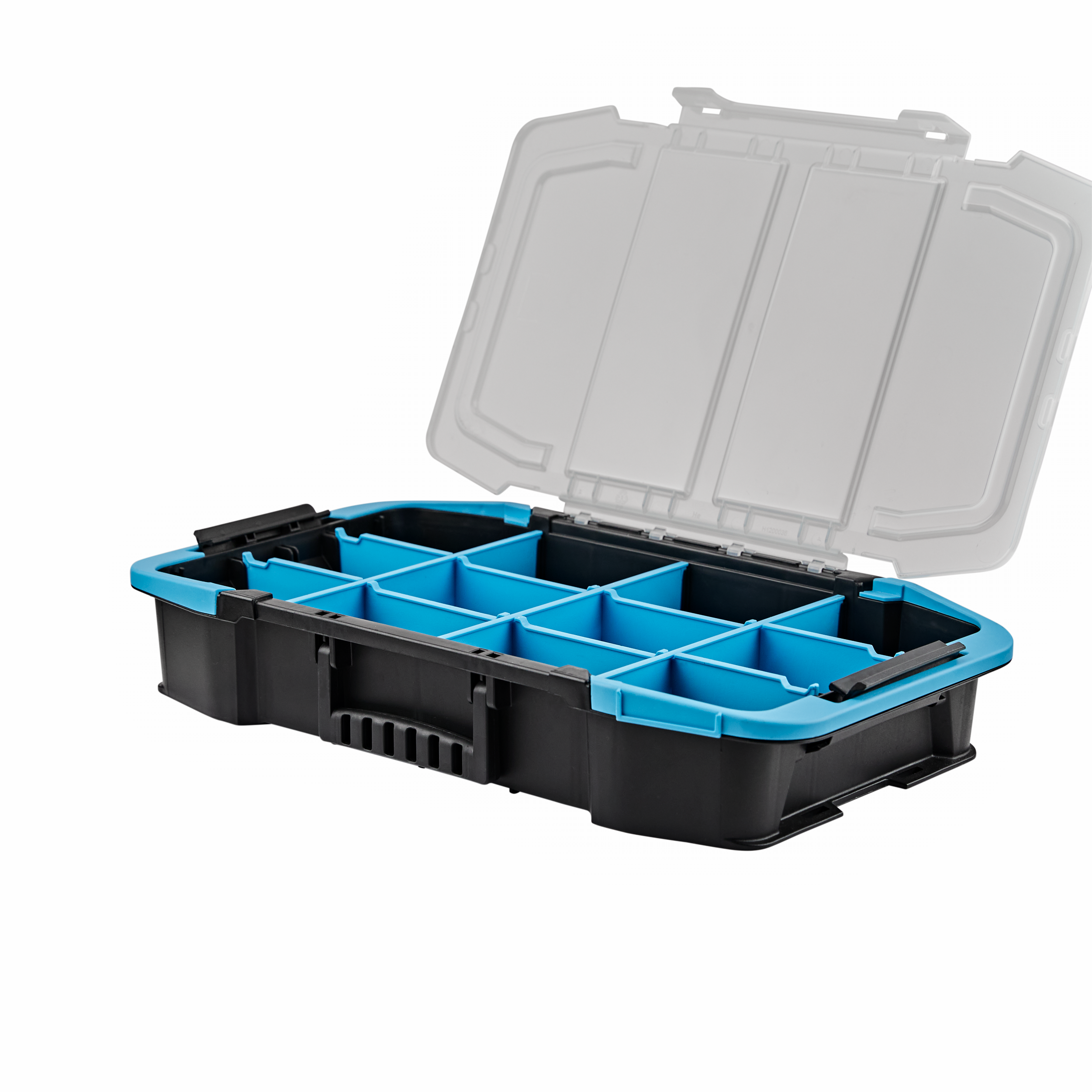 black-decker-19-inch-stackable-portable-storage-organizer-with-adjustable-divide image 7