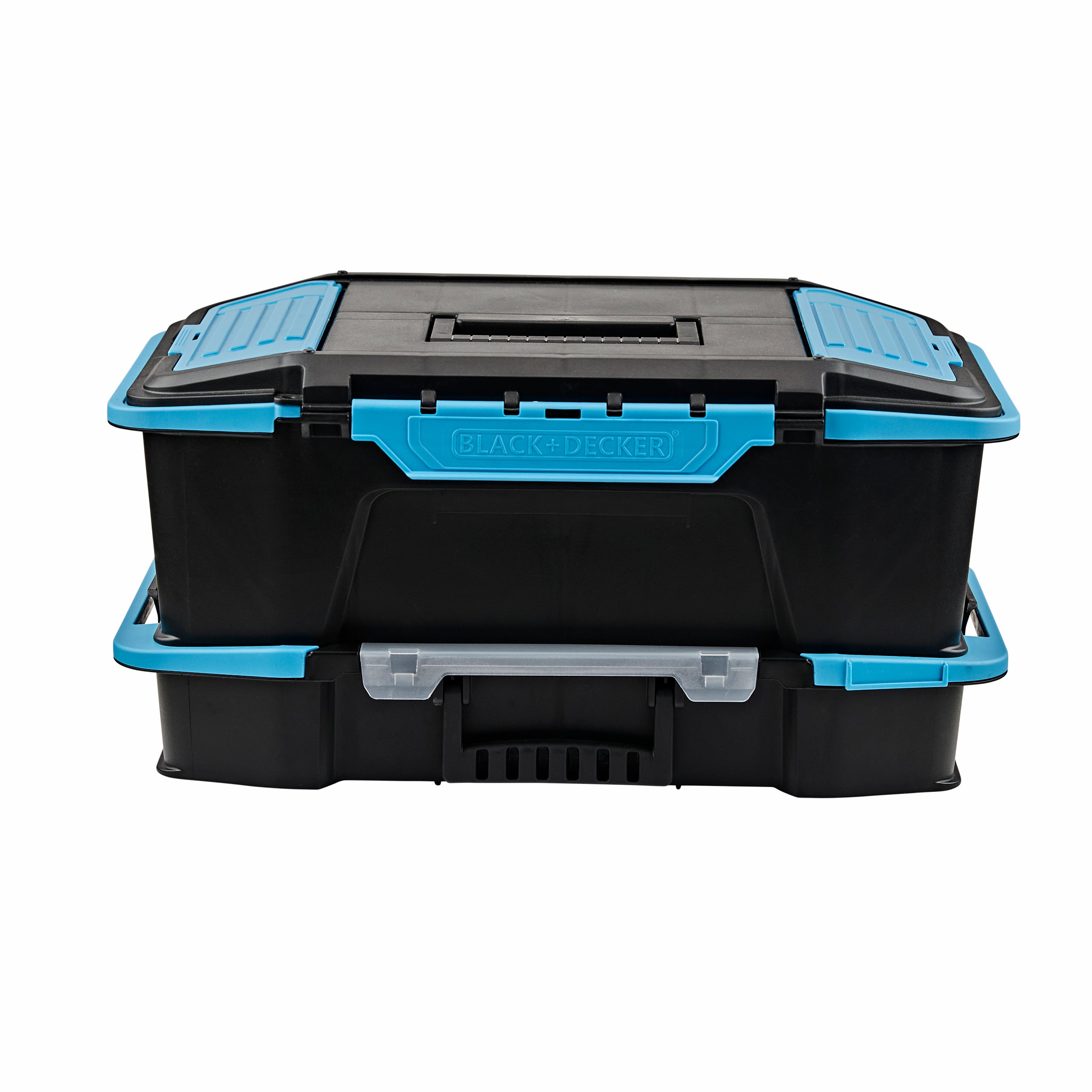 black-decker-19-inch-2-in-1-stackable-storage-caddy-and-organizer image 3