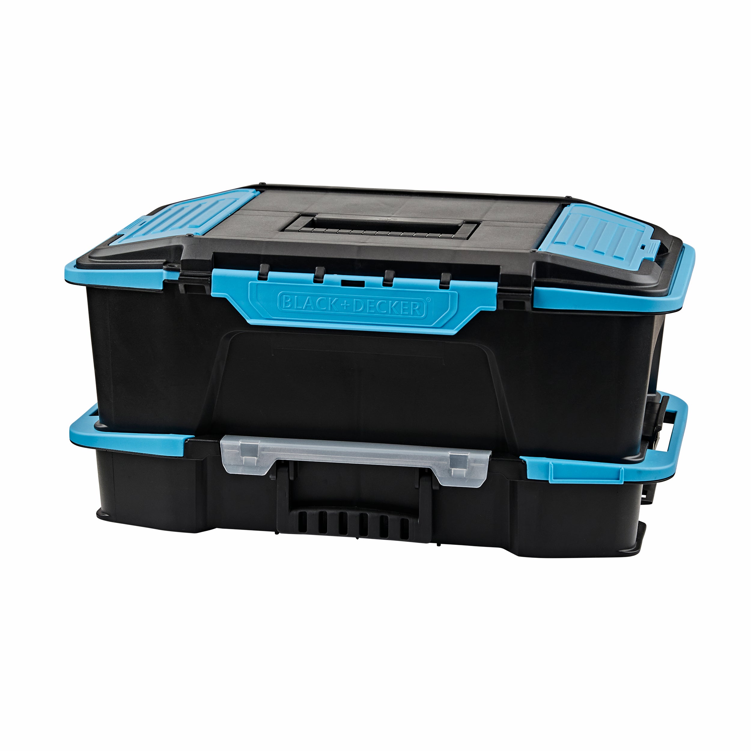 black-decker-19-inch-2-in-1-stackable-storage-caddy-and-organizer image 4