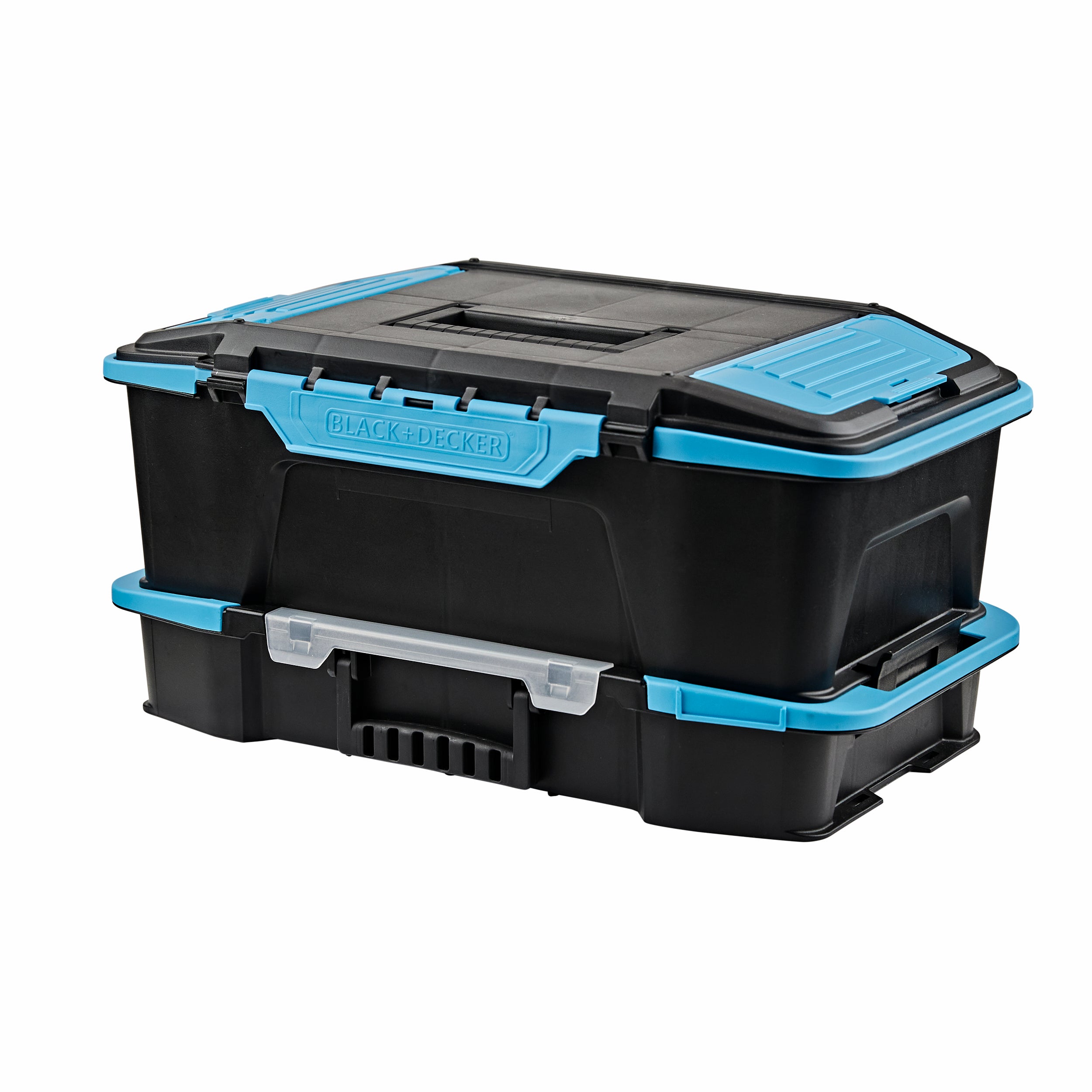 black-decker-19-inch-2-in-1-stackable-storage-caddy-and-organizer image 6