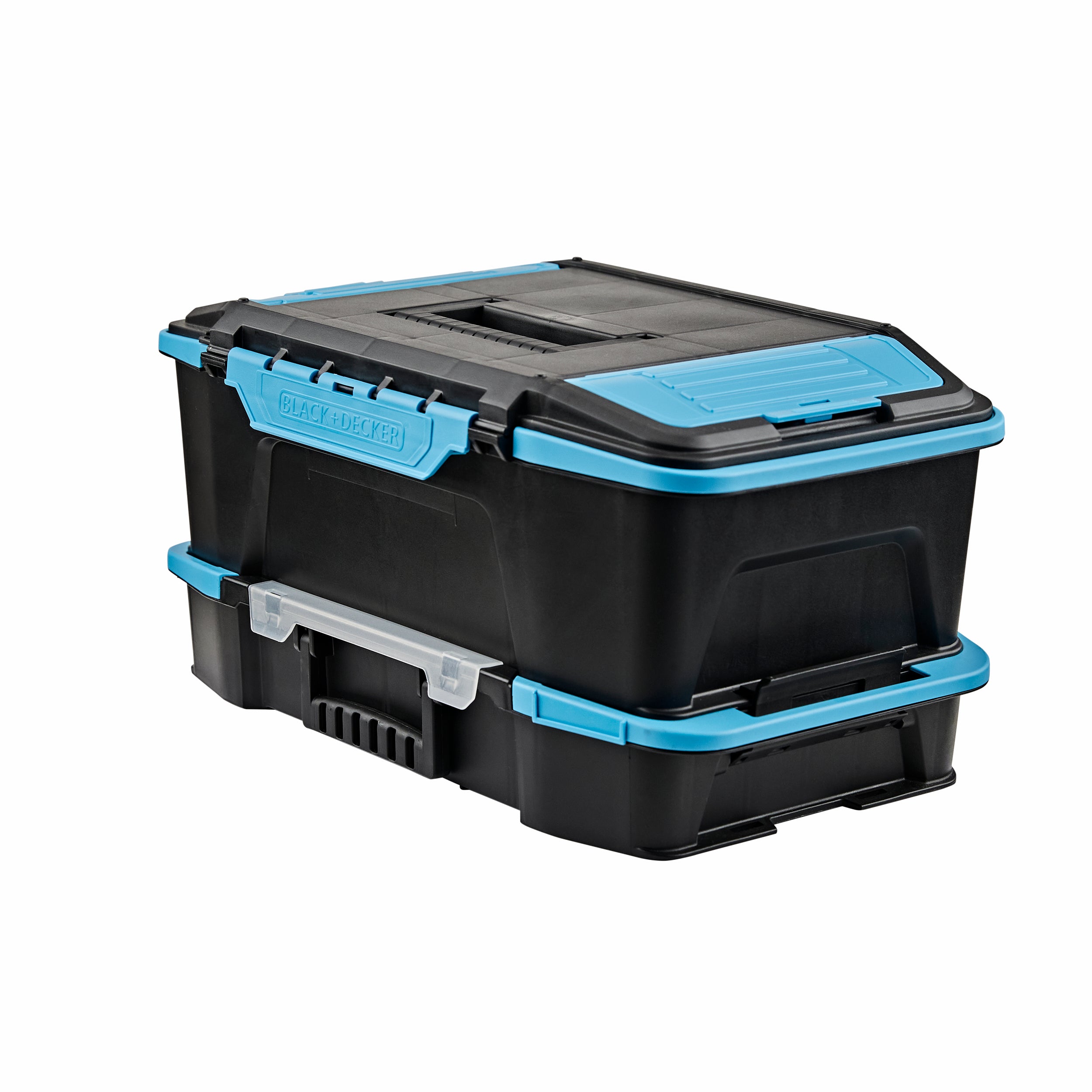 black-decker-19-inch-2-in-1-stackable-storage-caddy-and-organizer image 8