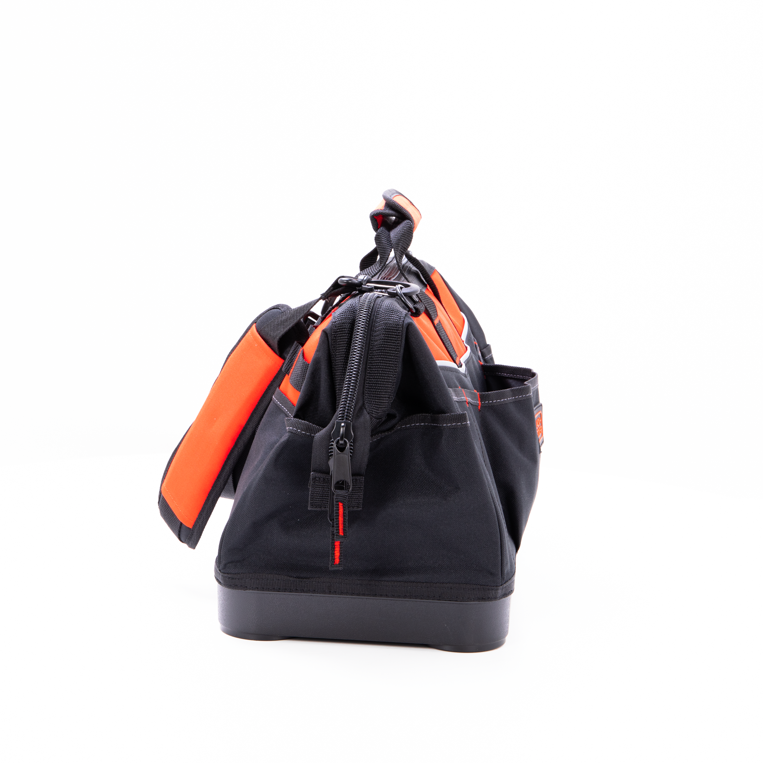 black-decker-16-inch-wide-mouth-tool-bag-with-6-interior-loops-and-multiple-pock image 4