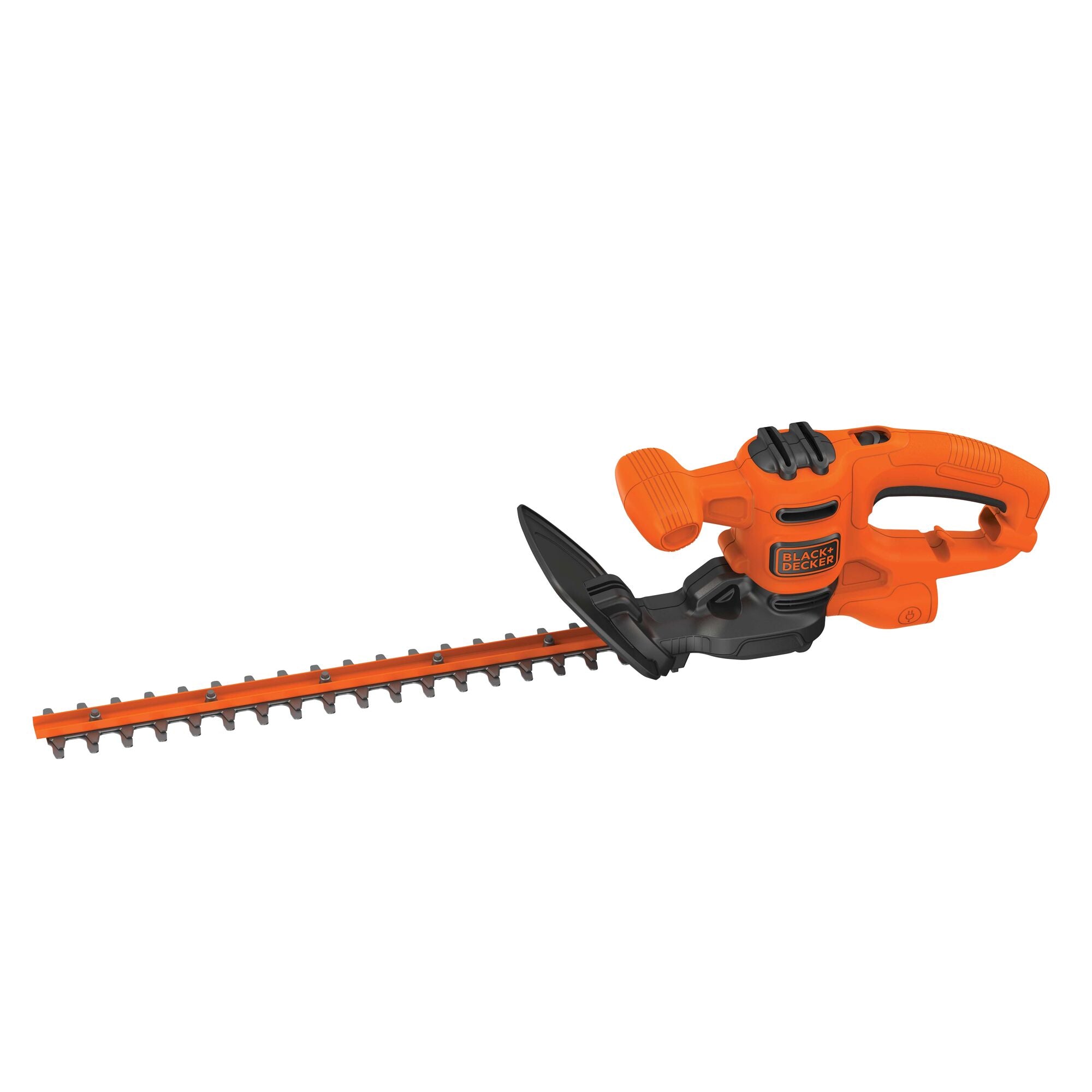 black-decker-17-inch-electric-hedge-trimmer-compact-lightweight-t-handle image 1