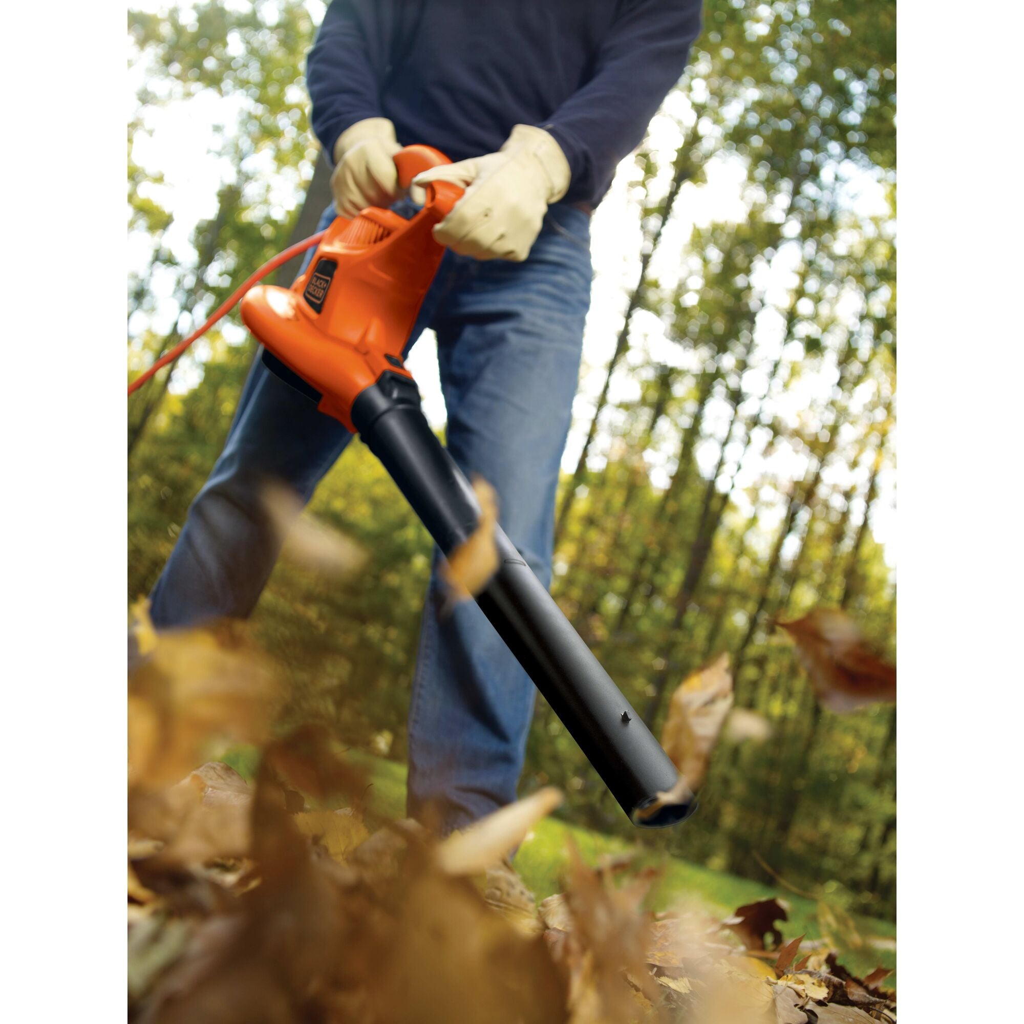 black-decker-3-in-1-electric-leaf-blower-vacuum-and-mulcher-12-amp-250-mph-400-c image 2