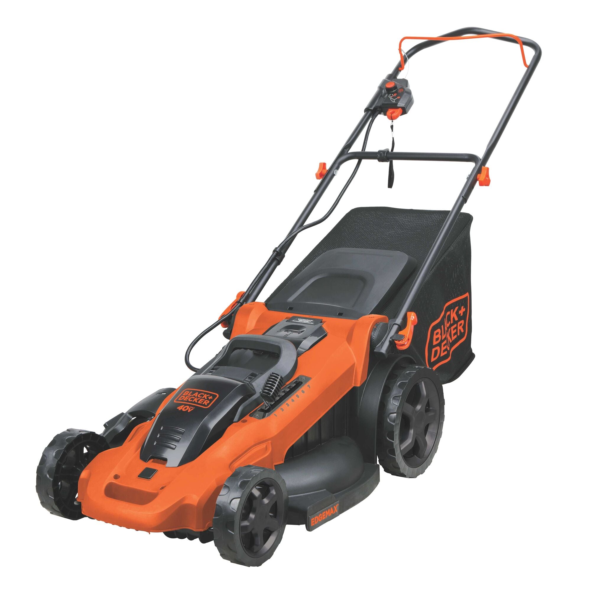 black-decker-40v-max-cordless-20-inch-lawn-mower-2-batteries-and-charger-include image 1