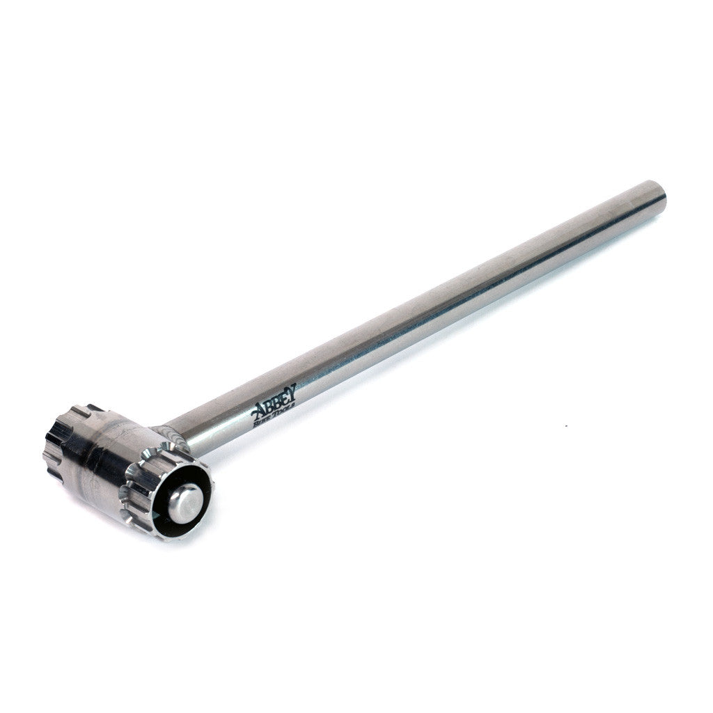 abbey-bike-tools-crombie-tool-thru-axle-dual-sided-cassette-removal-tool image 1