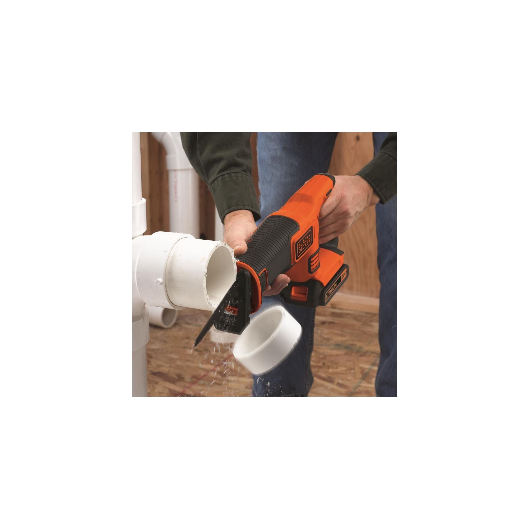 black-decker-20v-max-powerconnect-cordless-7-8-in-reciprocating-saw-battery-and- image 3
