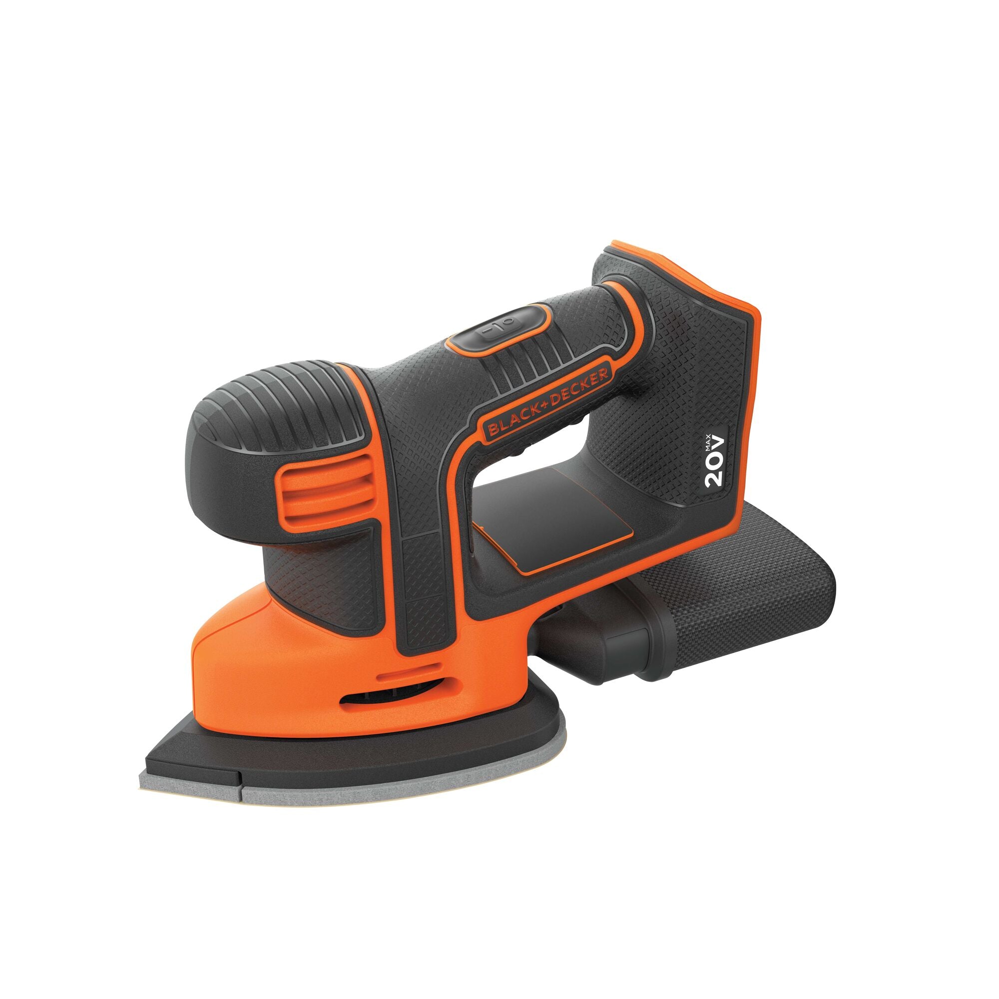 black-decker-20v-max-mouse-cordless-sander-tool-only-battery-charger-not-include image 1
