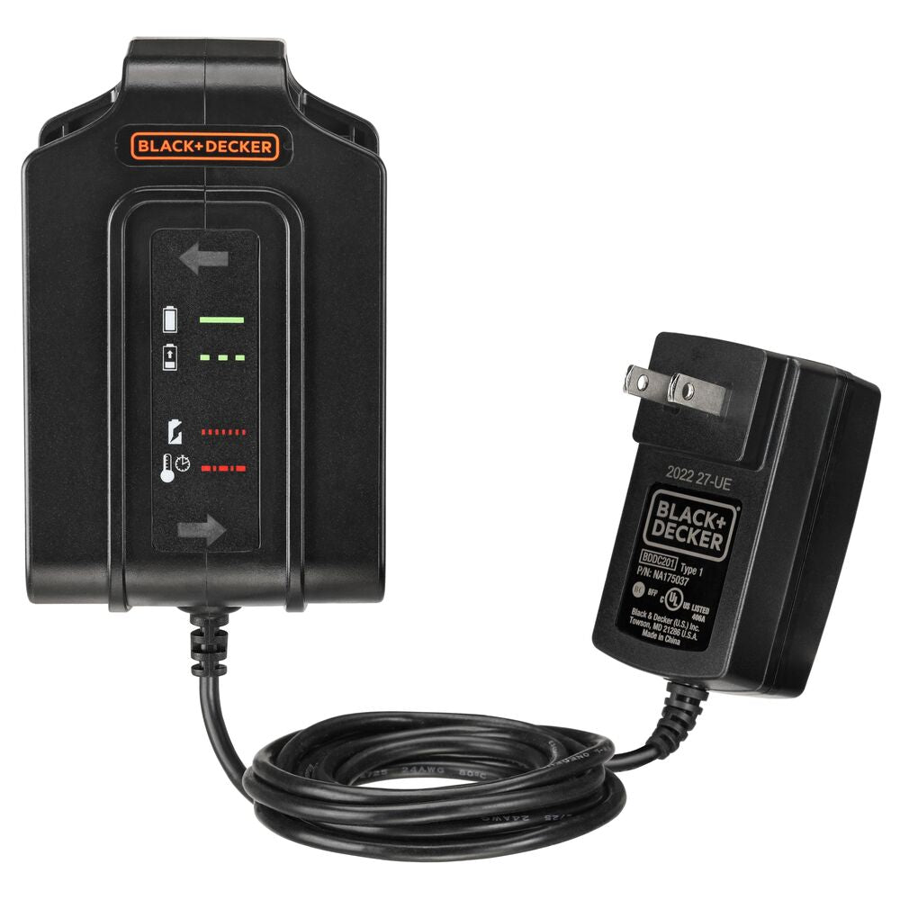 black-decker-20v-max-dual-charger-with-two-batteries-kit image 2