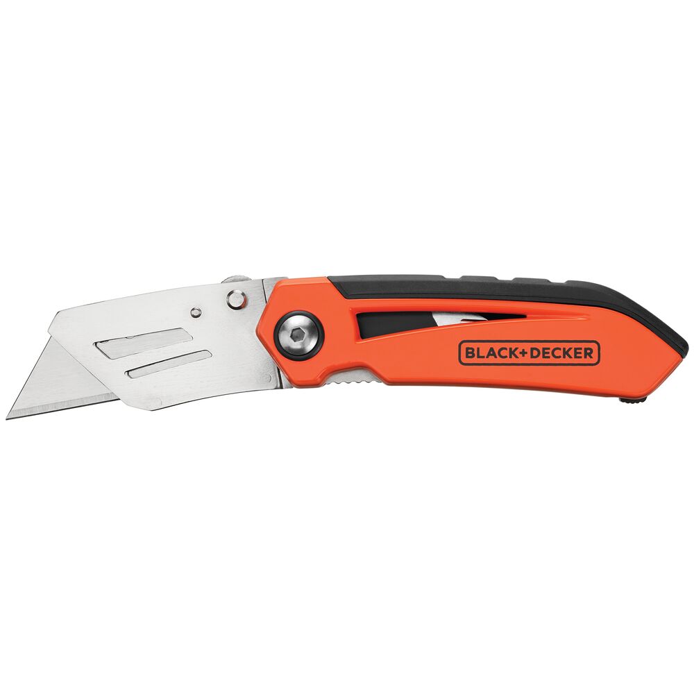 black-decker-folding-utility-knife-with-blade-storage image 1
