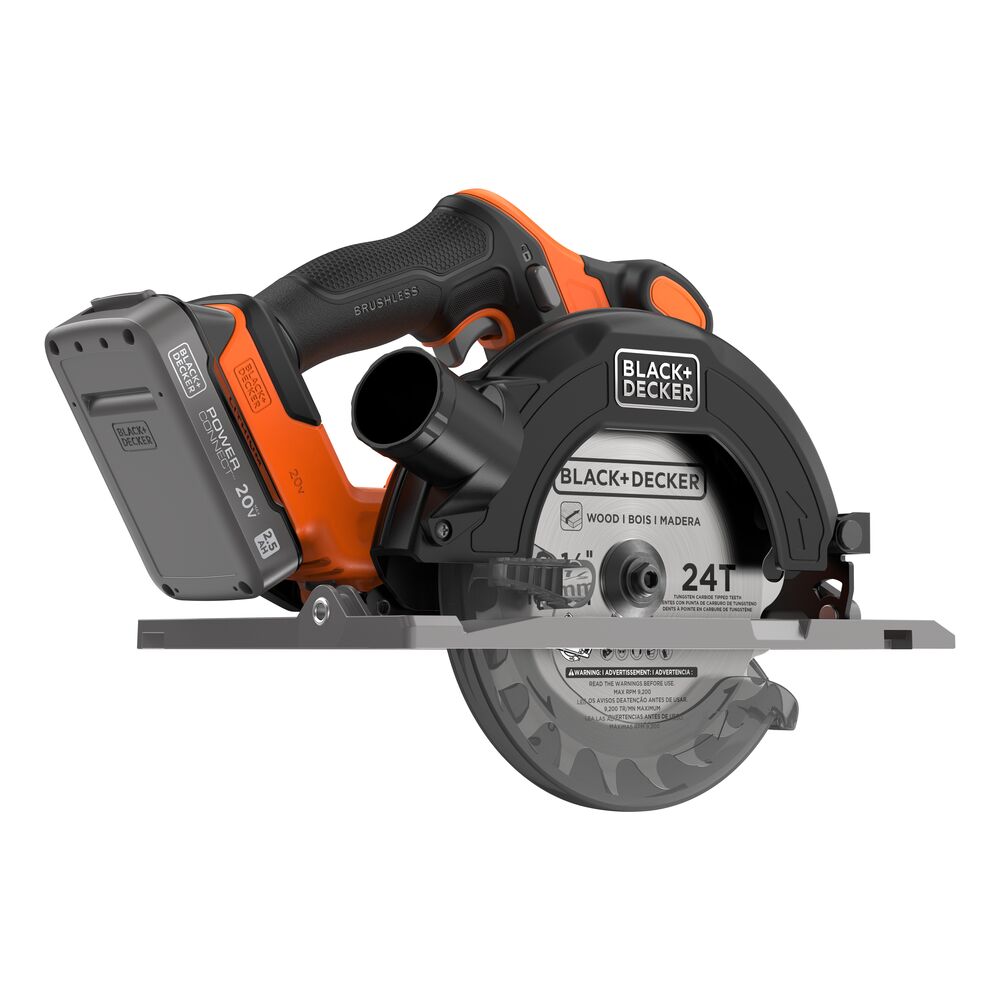 black-decker-20v-max-powerconnect-cordless-brushless-6-1-2-in-circular-saw-kit-b image 3