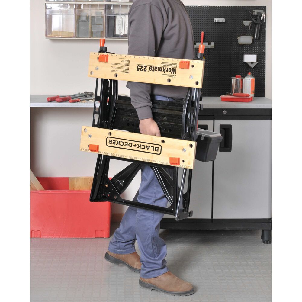 black-decker-portable-work-bench-and-vise-450-lbs-capacity-best-seller image 2
