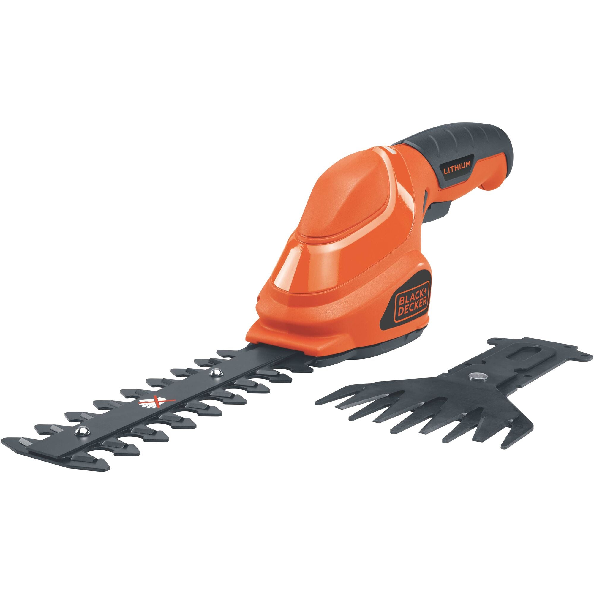 black-decker-3-6v-cordless-shrub-trimmer-grass-shear-combo image 1