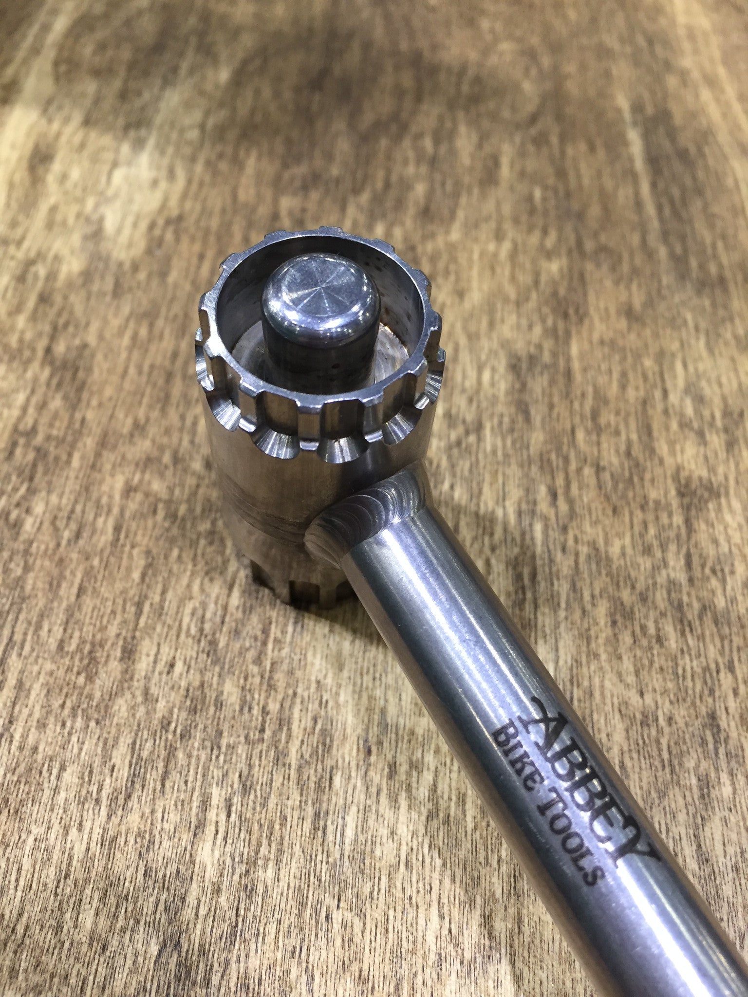 abbey-bike-tools-crombie-tool-thru-axle-dual-sided-cassette-removal-tool image 2