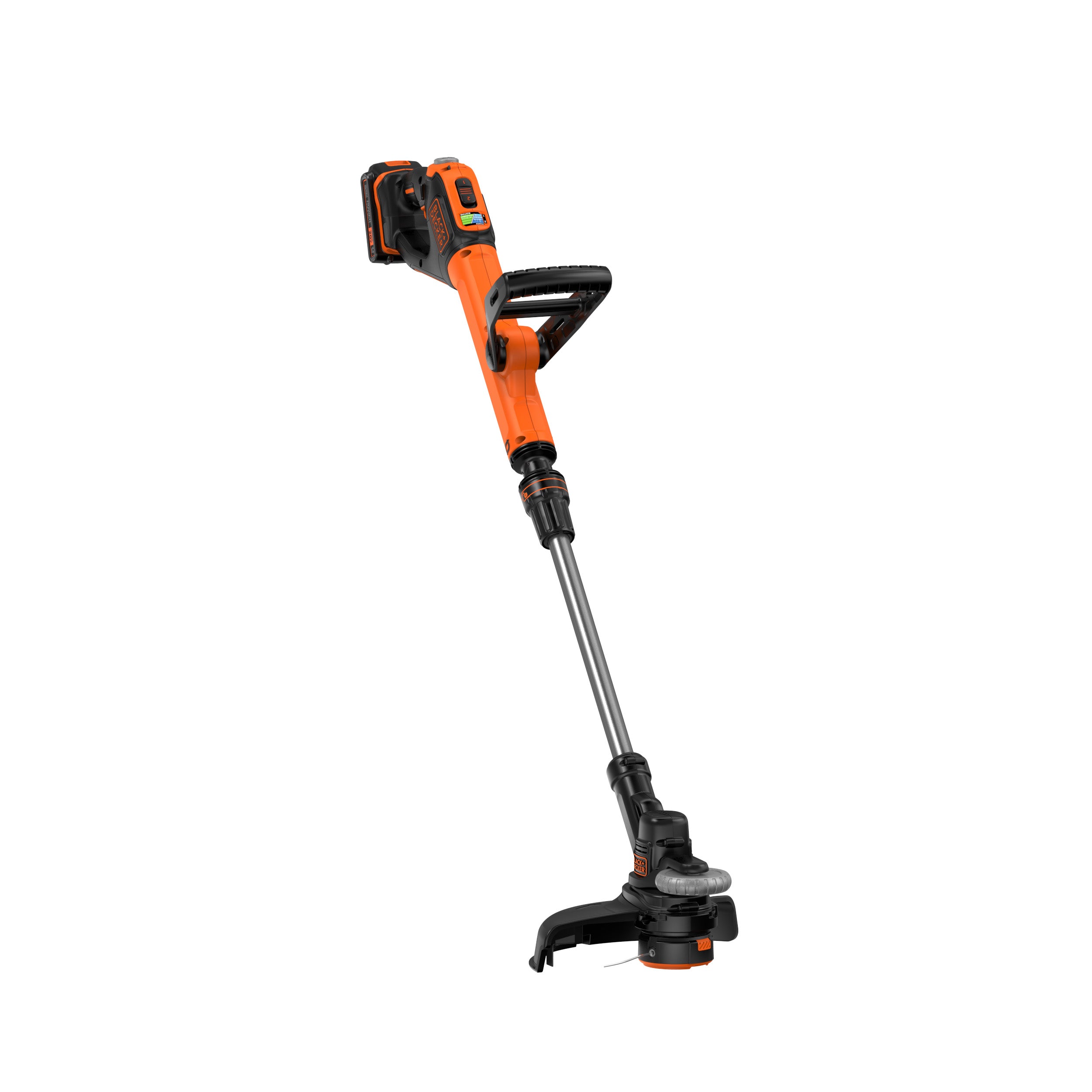 black-decker-20v-max-powerconnect-cordless-string-trimmer-edger-with-battery-and image 4