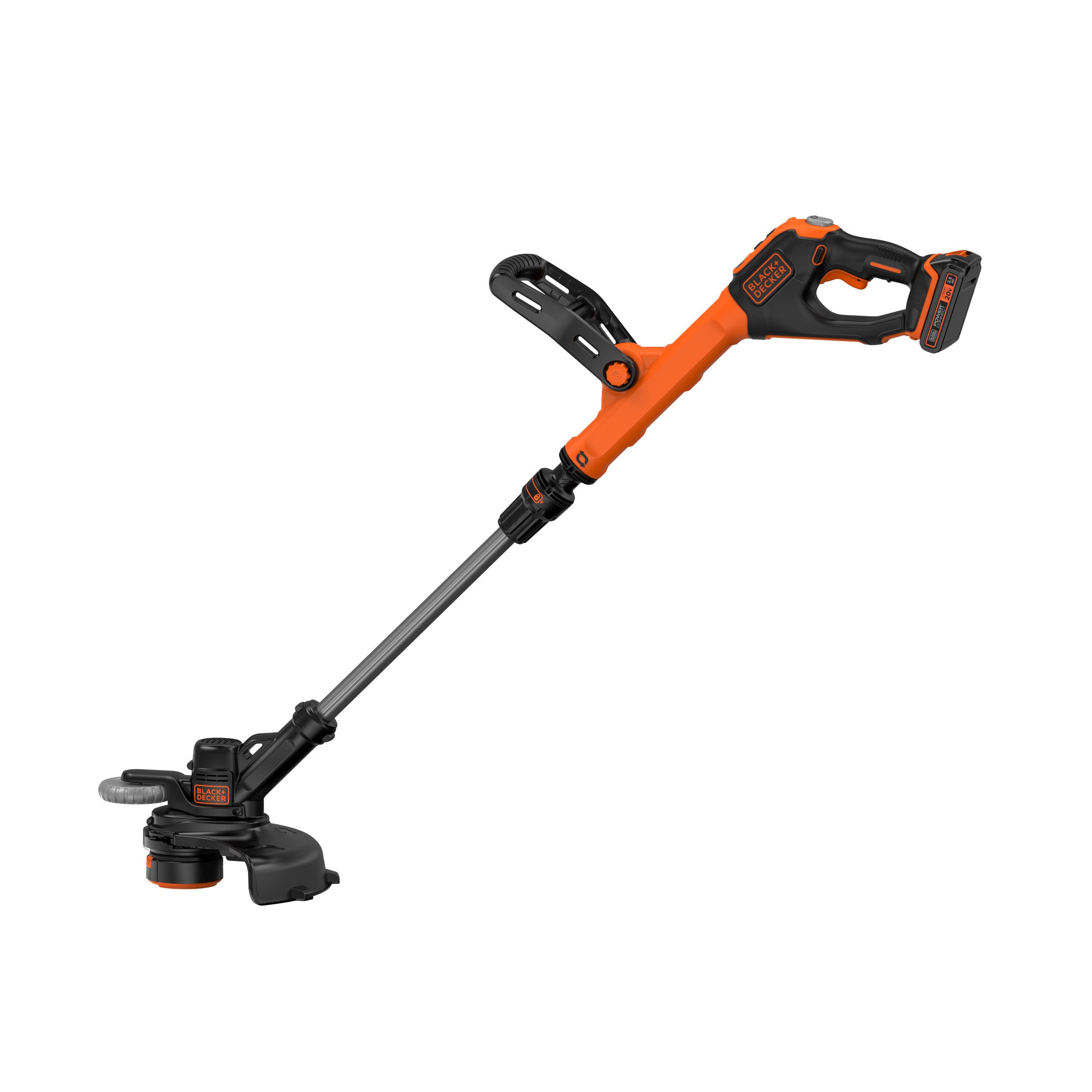 black-decker-20v-max-powerconnect-cordless-string-trimmer-edger-with-battery-and image 5