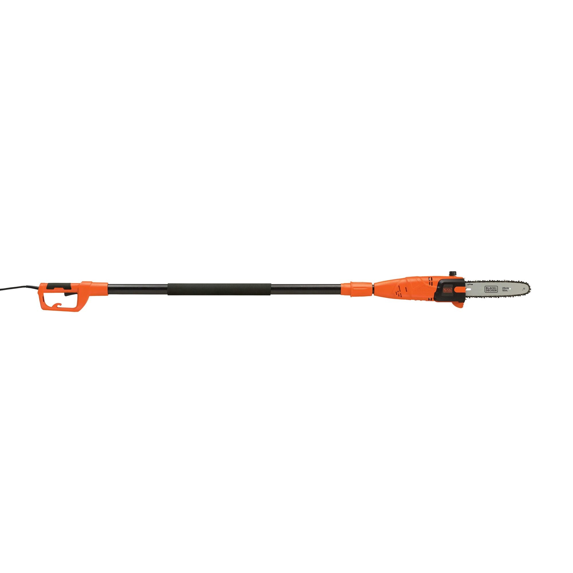 black-decker-6-5-amp-9-1-2-ft-pole-saw-with-10-inch-oregon-bar-and-chain image 1