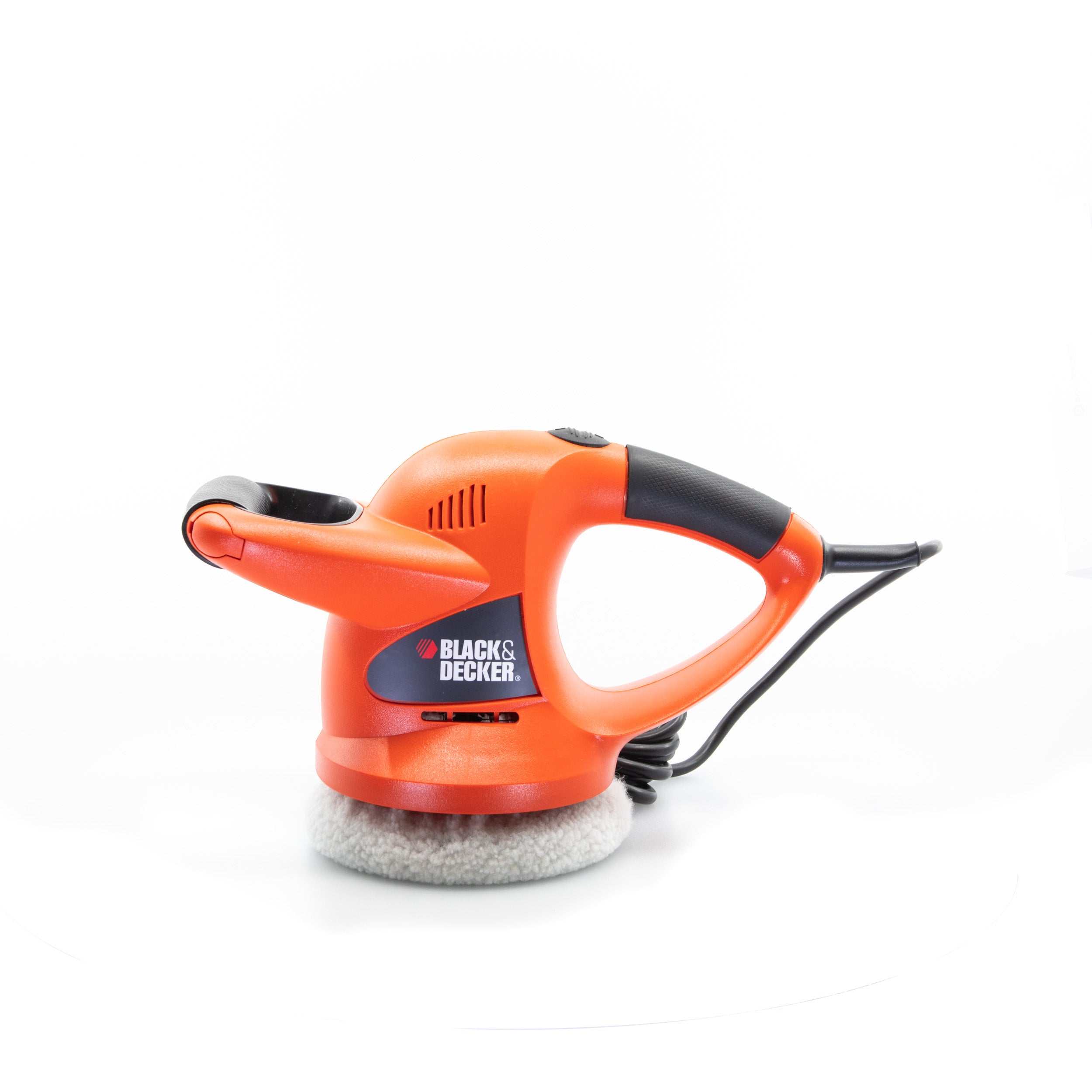 black-decker-6-inch-random-orbit-car-buffer-polisher-with-2-bonnets image 3